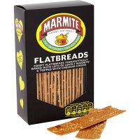 Marmite Crispy Flatbreads Thoughtfully Baked With Lots Of Marmite Topped Cheese 140g
