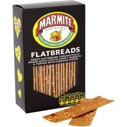 Marmite Biscuits For Cheese 150g Marmite Crispy Flatbreads Thoughtfully Baked With Lots Of Marmite Topped Cheese 140g