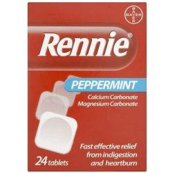 Rennie Rennie Peppermint 24 Tablets By Rennie