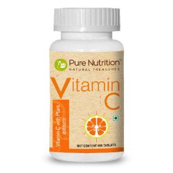 Pure Nutrition Vitamin C 1250 mg 60 Tablets Vitamin C 1250mg 60 tabs
