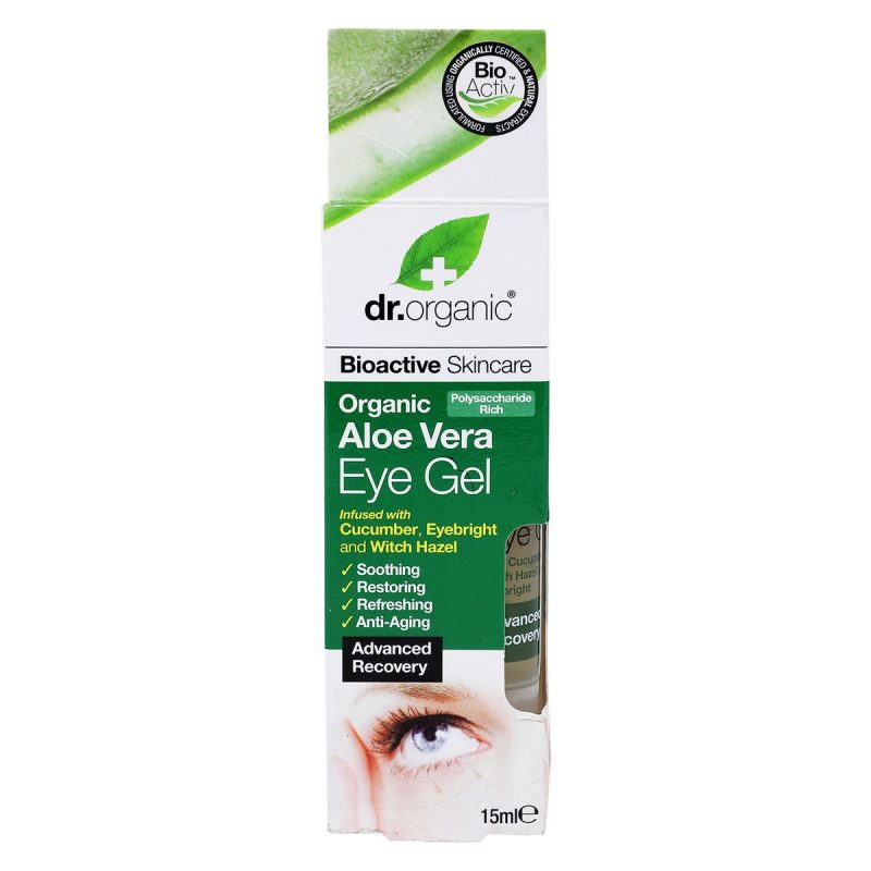 Dr Organic Aloe Vera Eye Gel 15ml organic alovera eye gel 4