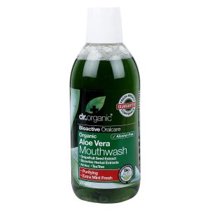 Dr Organic Aloe Vera Skin Lotion 200ml organic alovera mouthwash 1