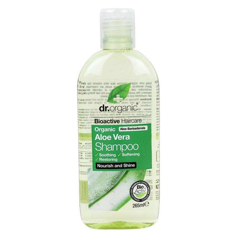 Dr Organic Aloe Vera Shampoo 265ml organic alovera shampoo 4