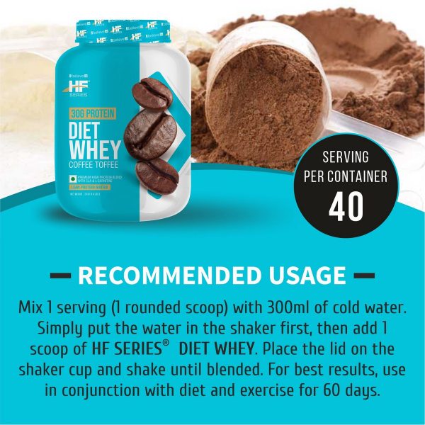 HF Series Diet Whey, High Protein Coffee Toffee 3