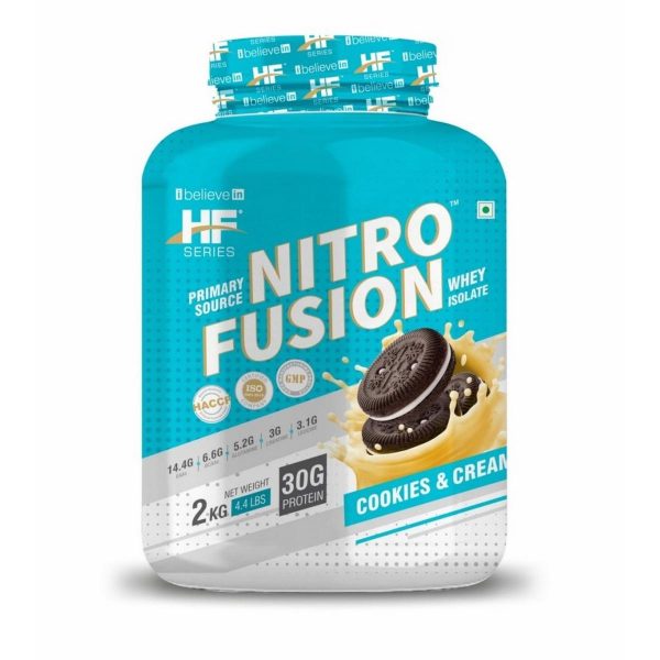 HealthFarm Series Nitro Fusion Whey Isolate Protein 2 Kg