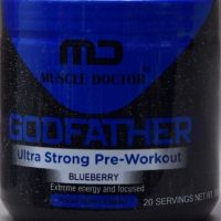Vitamins And Minerals Supplements Tablets Online Health and Nutrition Muscle Doctor Godfather Ultra Strong Pre workout160gm Blueberry