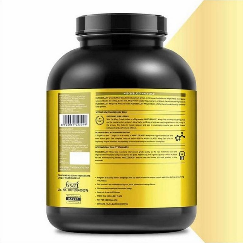 MuscleBlaze Whey Gold 100 Whey Protein Isolate 4 2