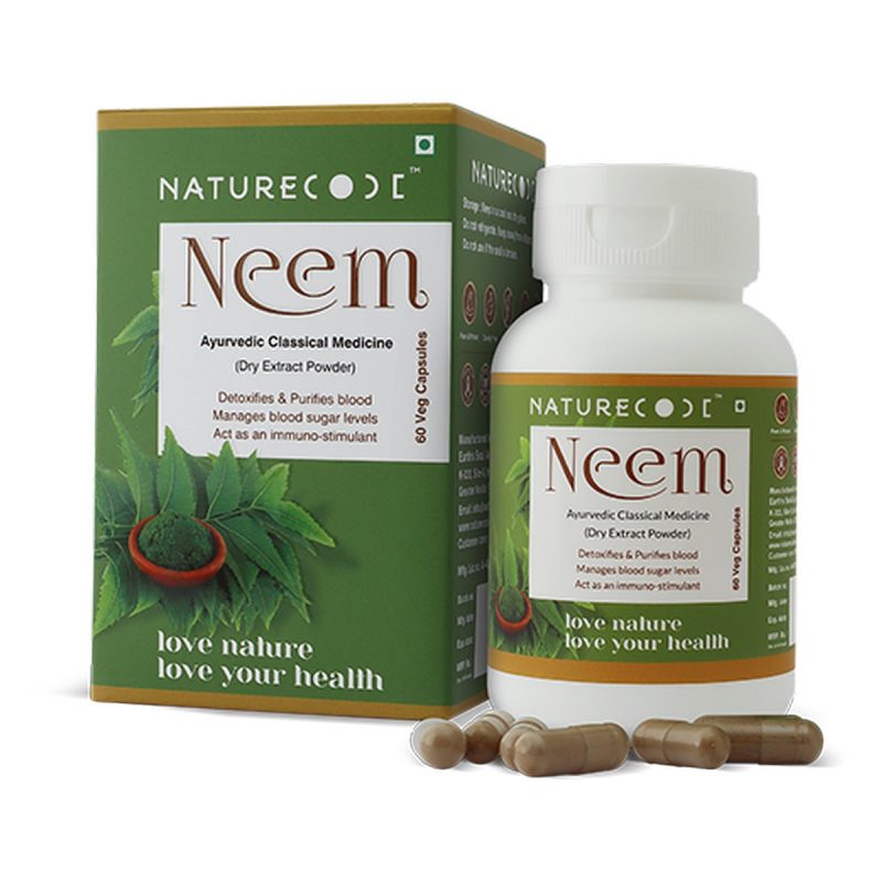 Naturecode Neem 60 Capsules Neem Naturecode