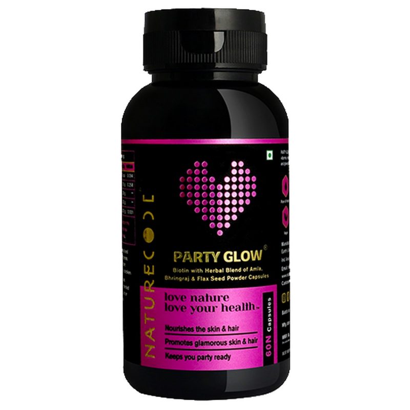 Naturecode Party Glow 60 Capsules Party Glow Naturecode