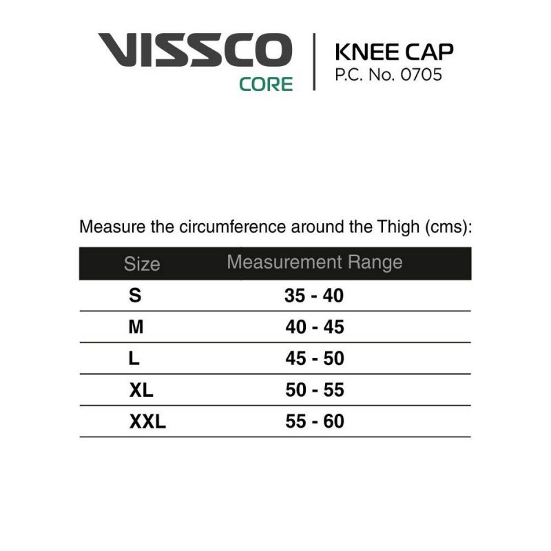 Vissco Core Knee Cap – Medium 4