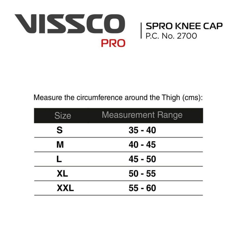 Vissco Pro Spro Knee Cap – Small 4