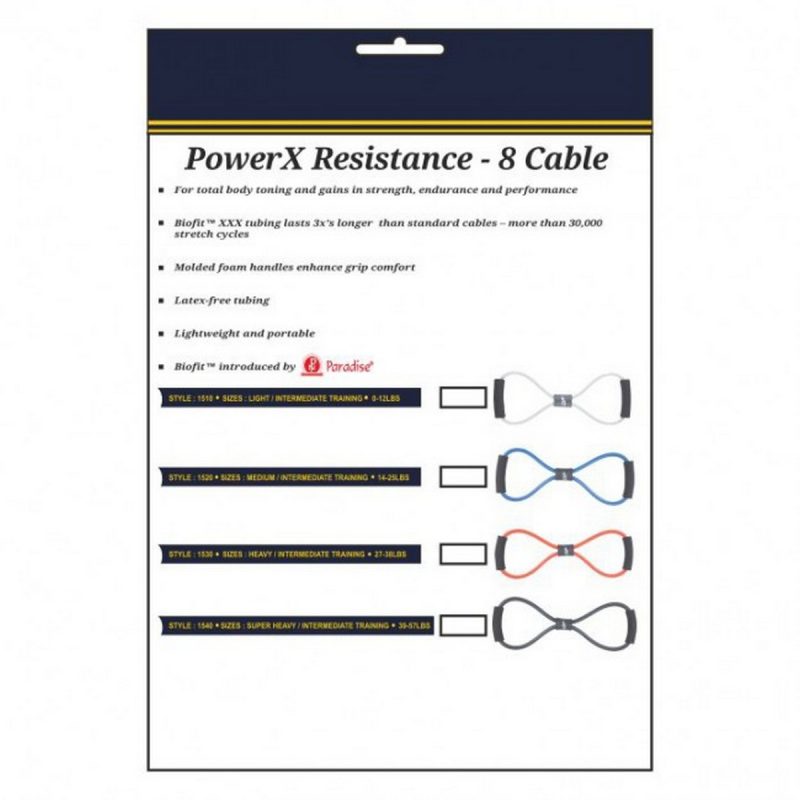 Biofit PowerX Resistance 8 Cable Light 1520 1