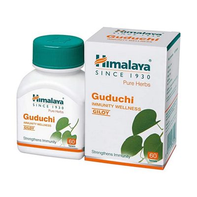 Himalaya Tulasi Respiratory Wellness Holy Basil Relieves cough and cold Pack of 60 Tablets Himalaya Guduchi Immunity Wellness Giloy Strengthens immunity 60 Tablet