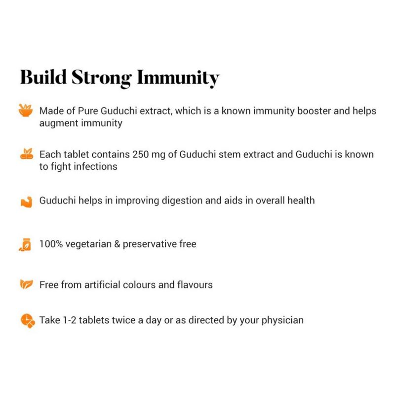 Himalaya Guduchi Immunity Wellness Giloy Strengthens immunity 60 Tablet 5