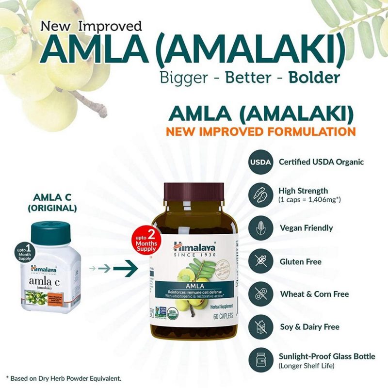Himalaya Wellness Pure Herbs Amalaki Immunity Wellness 60 Tablets 2