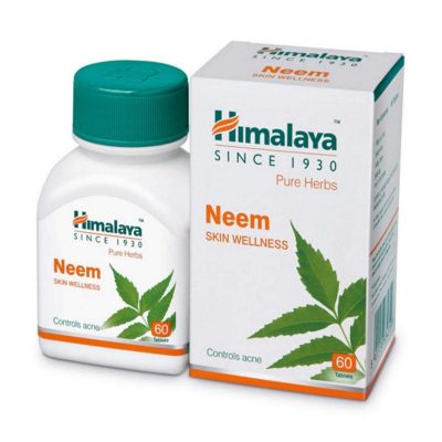 Pure Nutrition PNO Biotin 60 Tablets HDPE Bottle Himalaya Wellness Pure Herbs Skin Wellness Tablets 60 Count Neem 1