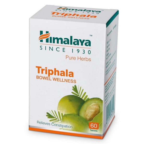 Himalaya Wellness Triphala Bowel Wellness Relieves constipation 60 Tablets 1