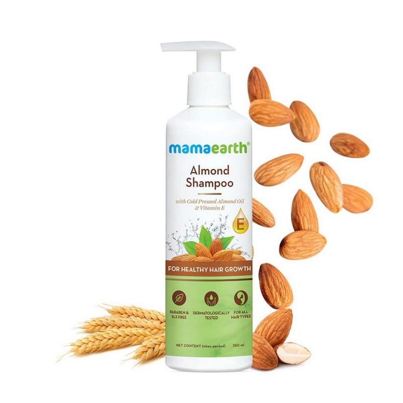 Mamaearth Almond Shampoo 250 ml 2