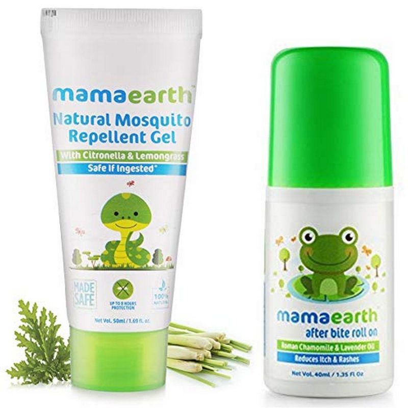 Mamaearth Natural Mosquito Repellent Gel 40ml Combo 1