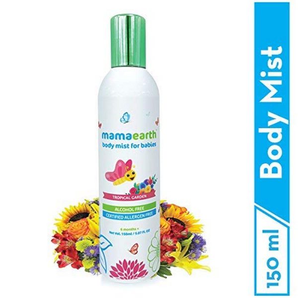 Mamaearth Perfume Body Mist for Babies Tropical150 ml 2
