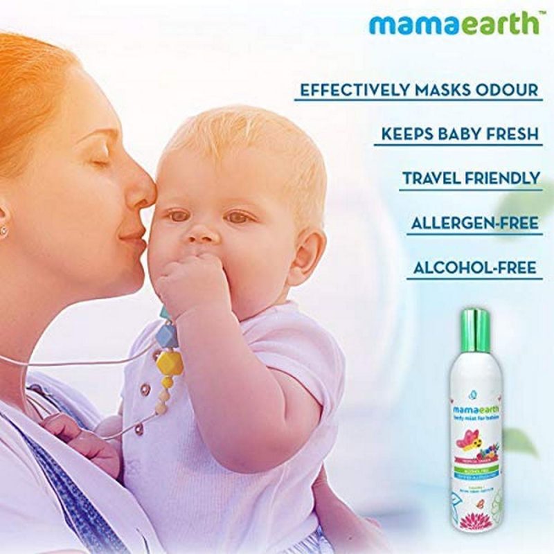 Mamaearth Perfume Body Mist for Babies Tropical150 ml 3