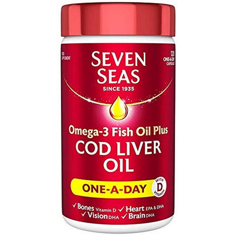 Seven Seas Simply Timeless Omega 3 Fish Oil 60 Caps