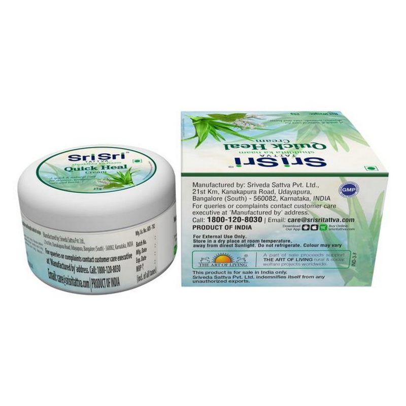 Sri Sri Tattva Quick Heal Cream 25 grams 3