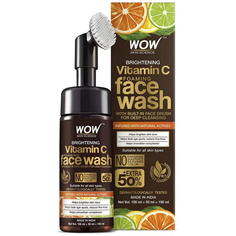 WOW Skin Science Vitamin C Foaming Face Wash 150 ml 1