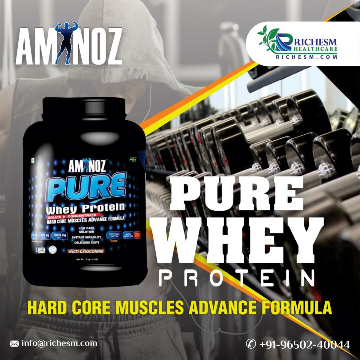 Advance Whey Protein to Build Muscles Fast