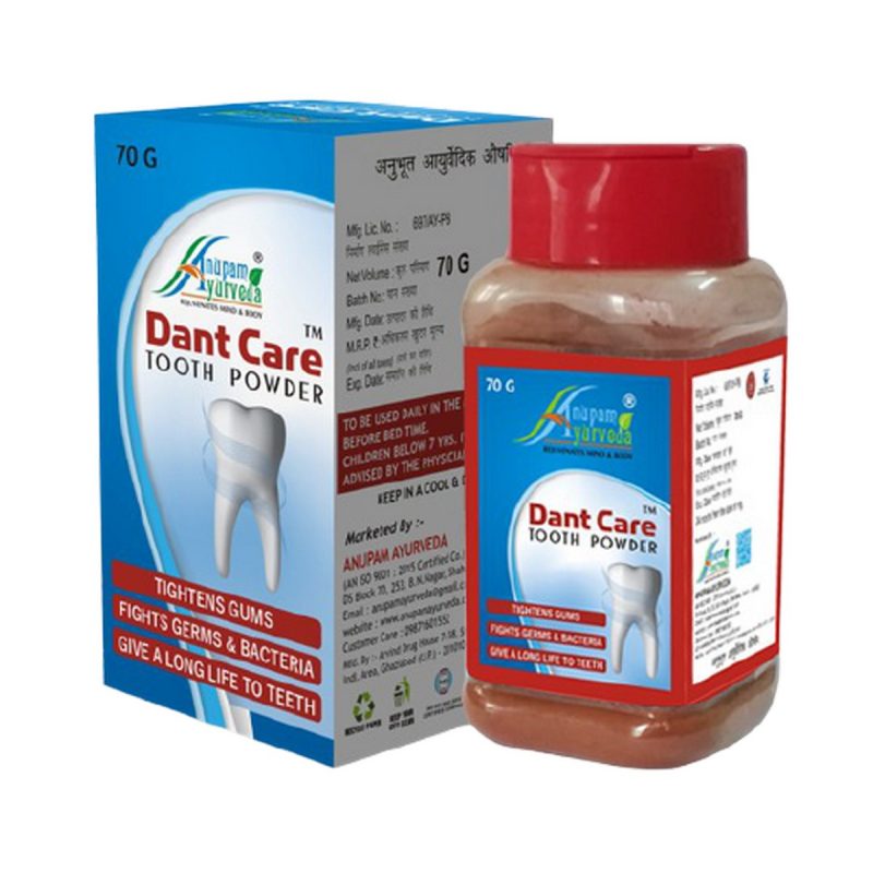 Anupam Ayurveda Dant Care Tooth Powder 70 grams