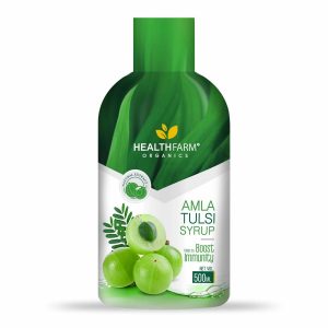 Healthfarm Aloe Vera Juice To Boost Immune System 500 Ml  Healthfarm Amla Tulsi Syrup Immunity Booster 500 Ml
