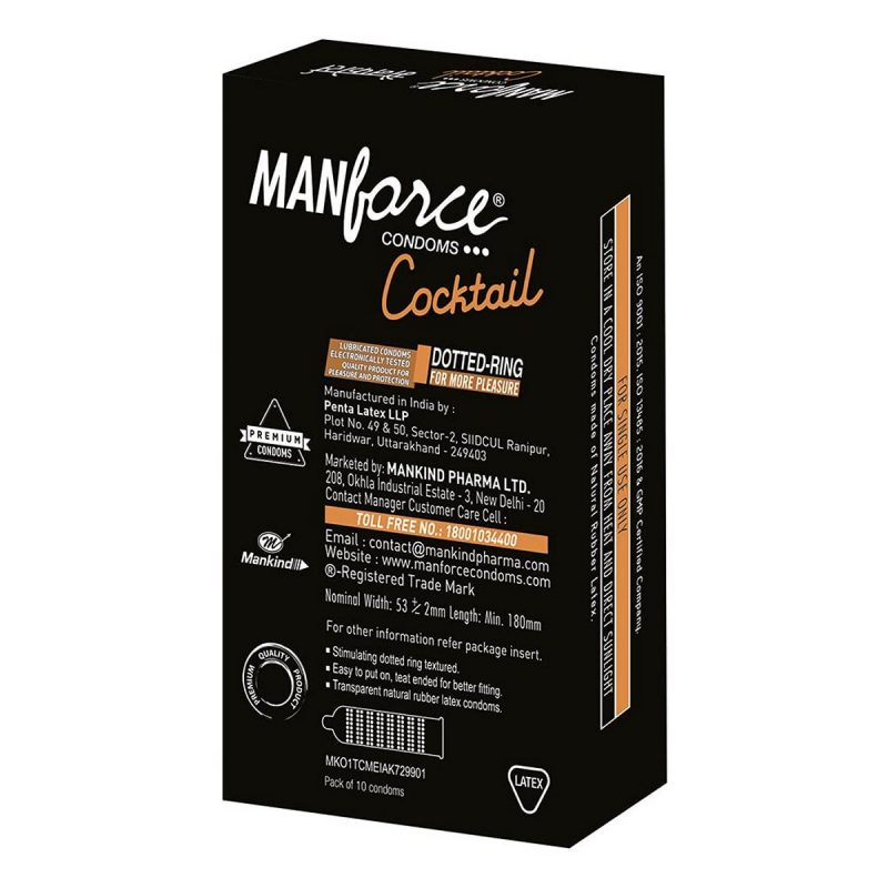 Manforce Classic Combo Pack 10 Pieces Pack of 6 9