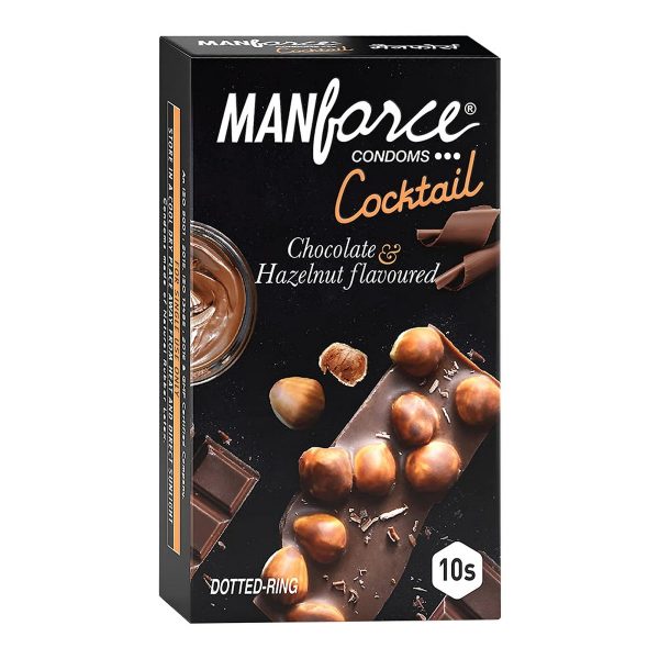 Manforce Cocktail Condoms with Dotted Rings 10 Pieces 1