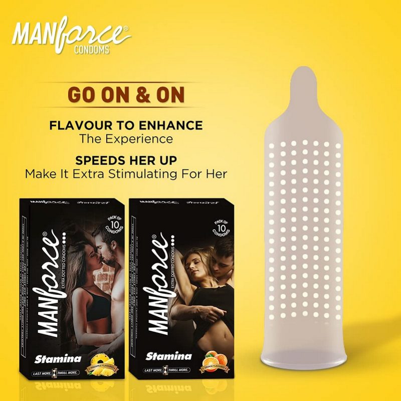 Manforce Condoms Combo Pack Assorted Flavours 10 Pieces Pack of 9 6