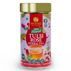 Mystiq Tulsi Rose Herbal Tea 100 Grams