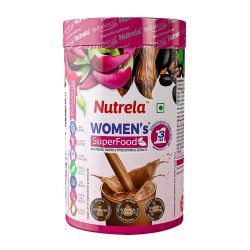 Nutrela Womens Superfood with Biofermented Vitamins Glucosamine Chocolate Flavour 1