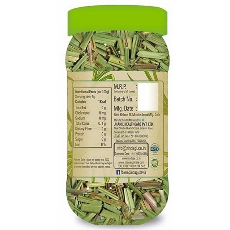 ZINDAGI Lemongrass Dry Leaves – Lemon Grass Tea 50gm 3