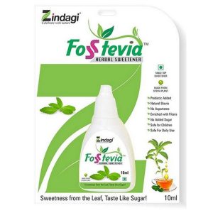 Benefits Of Healthy Beverages Health and Nutrition Zindagi Fos Stevia Liquid Drops 200 Servings 1