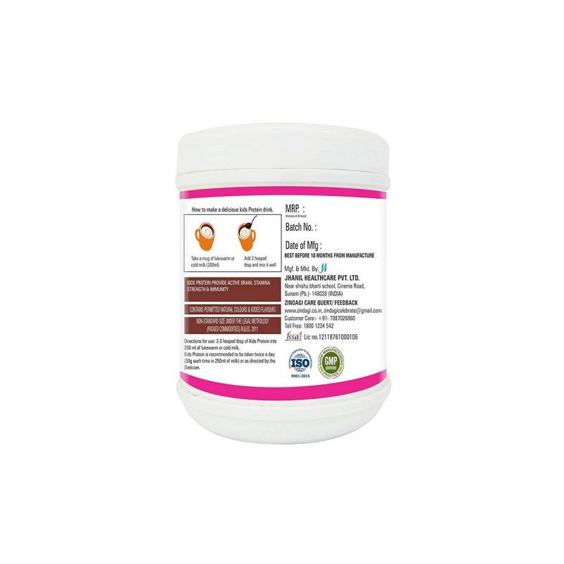 Zindagi Protein Powder for Kids 200 Gm 3