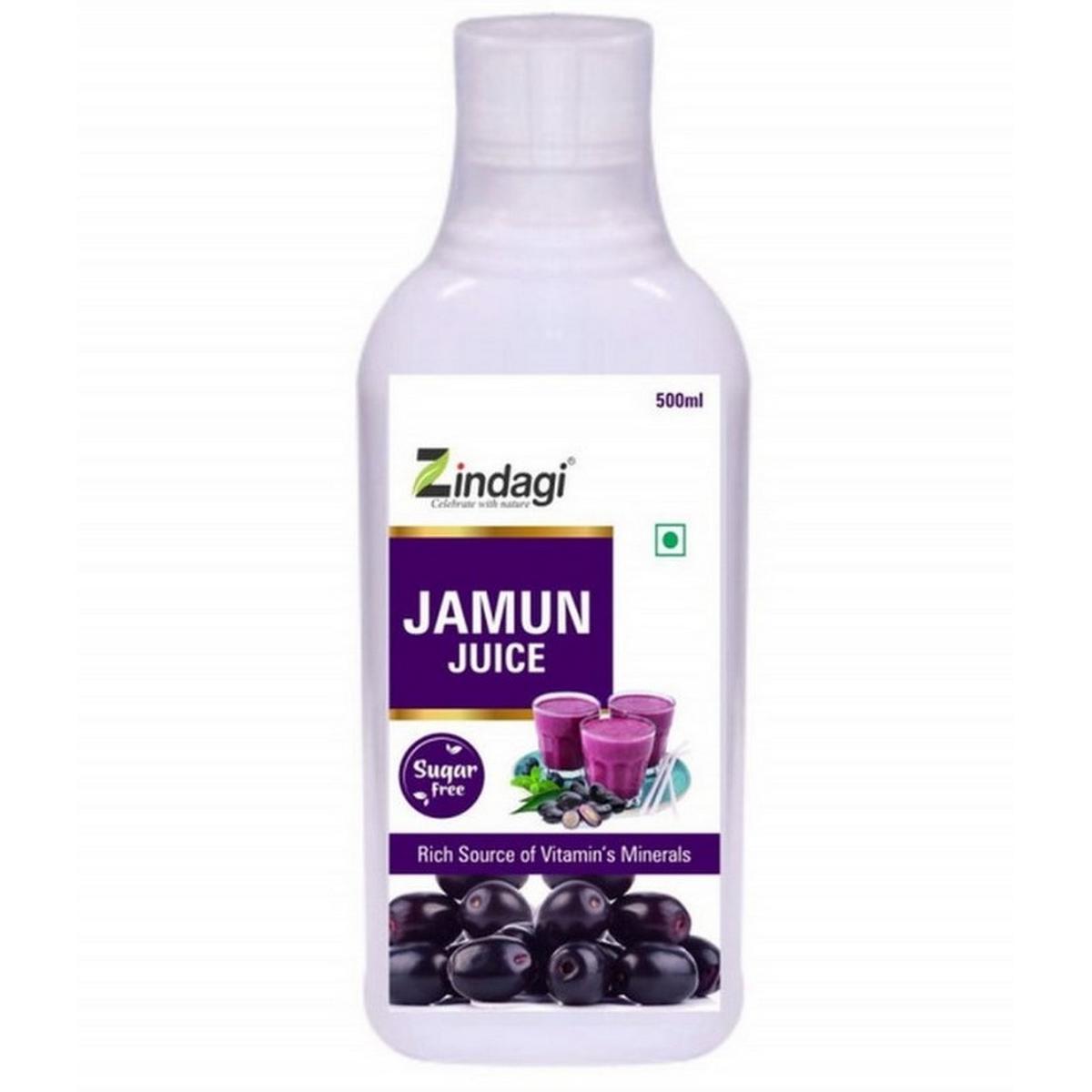 Zindagi Pure Jamun Juice – Diabetic Juice 500 ml 1