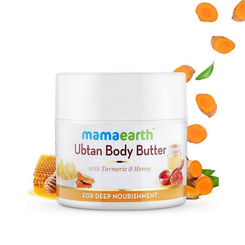 Mamaearth Ubtan Body Butter For Dry Skin 200 grams