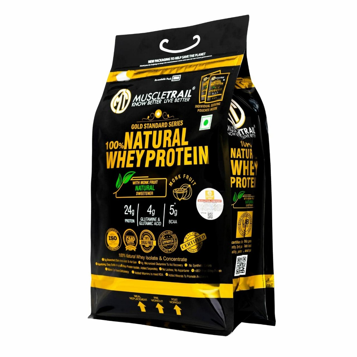 Muscle Trail Natural Whey Protein Powder 1