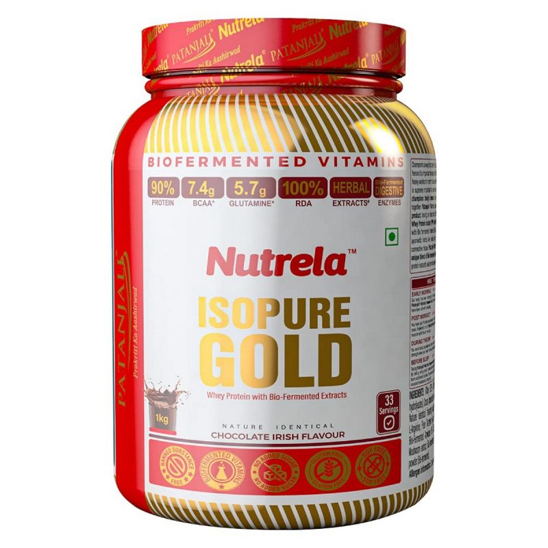 Patanjali Nutrela Gold Whey Protien 1 kilograms