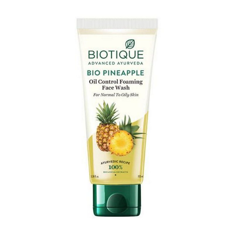 Biotique Pineapple Oil Balancing Face Wash 4
