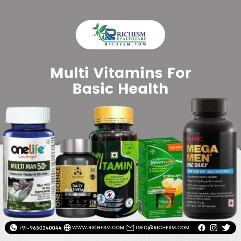 Multi Vitamins For Basic Health