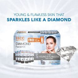 VLCC Diamond Facial Kit With Free Rose Water Toner