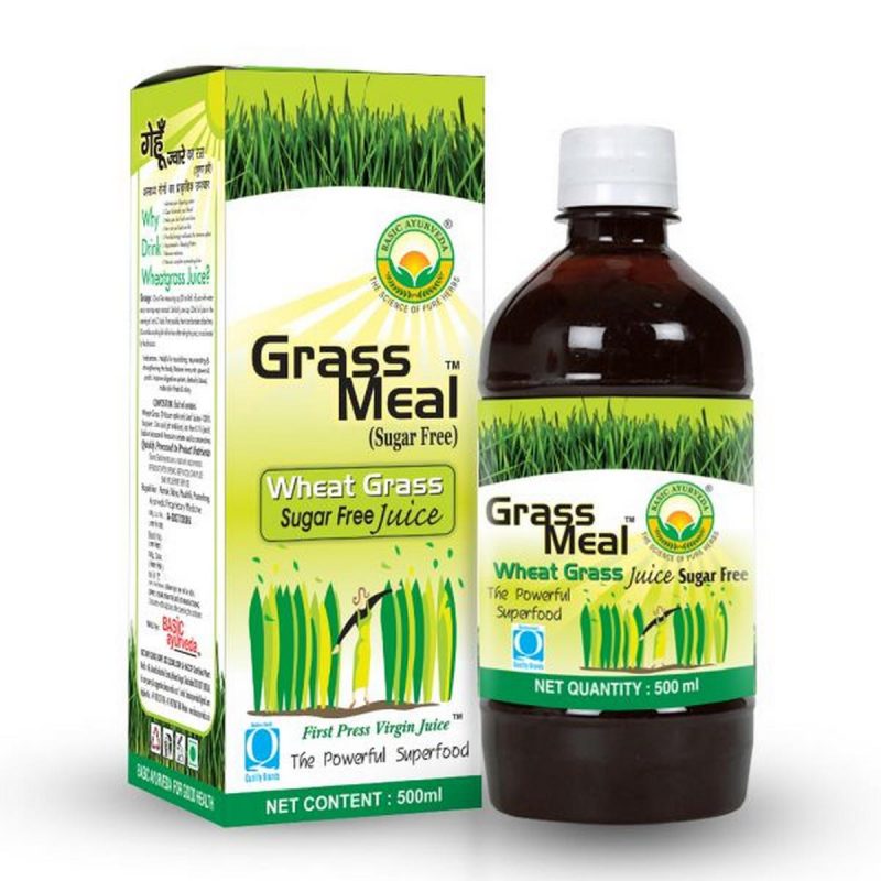 Basic Ayurveda Grass Meal Wheat Grass Juice Sugar Free7