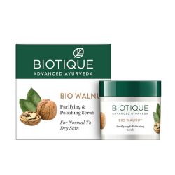 Biotique Bio Walnut Purifying and Polishing Scrub for Normal to Dry Skin 50g