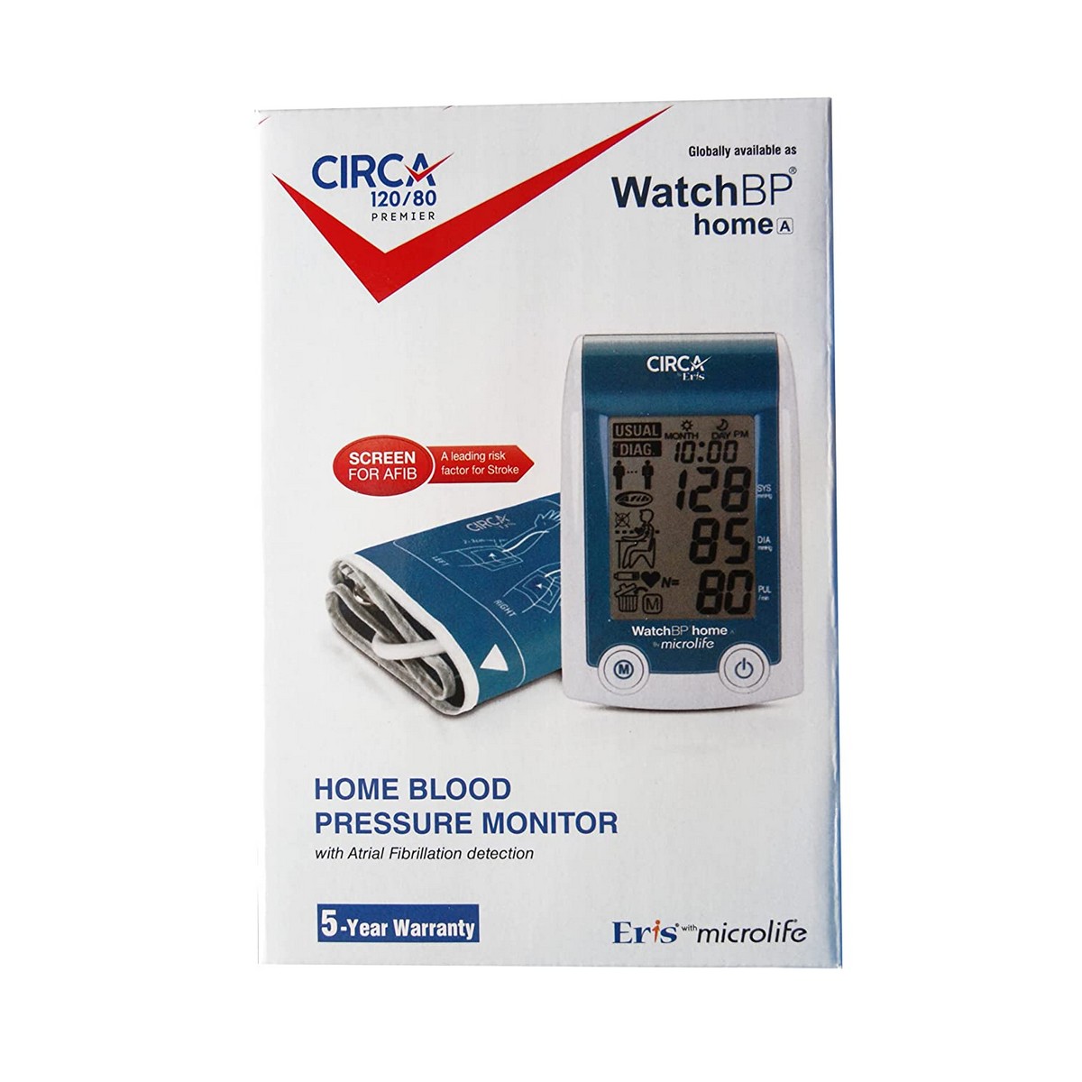 Microlife WatchBP Home A (AFIB) Digital Blood Pressure Monitor – Medical  Supplies