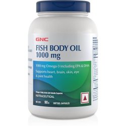 GNC Fish Body Oil 90 SoftGel Capsules 1